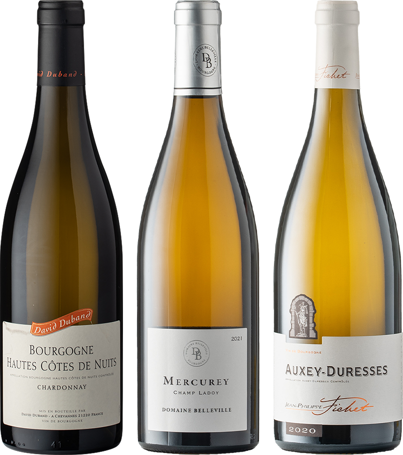 Weinset: Chardonnay Burgund