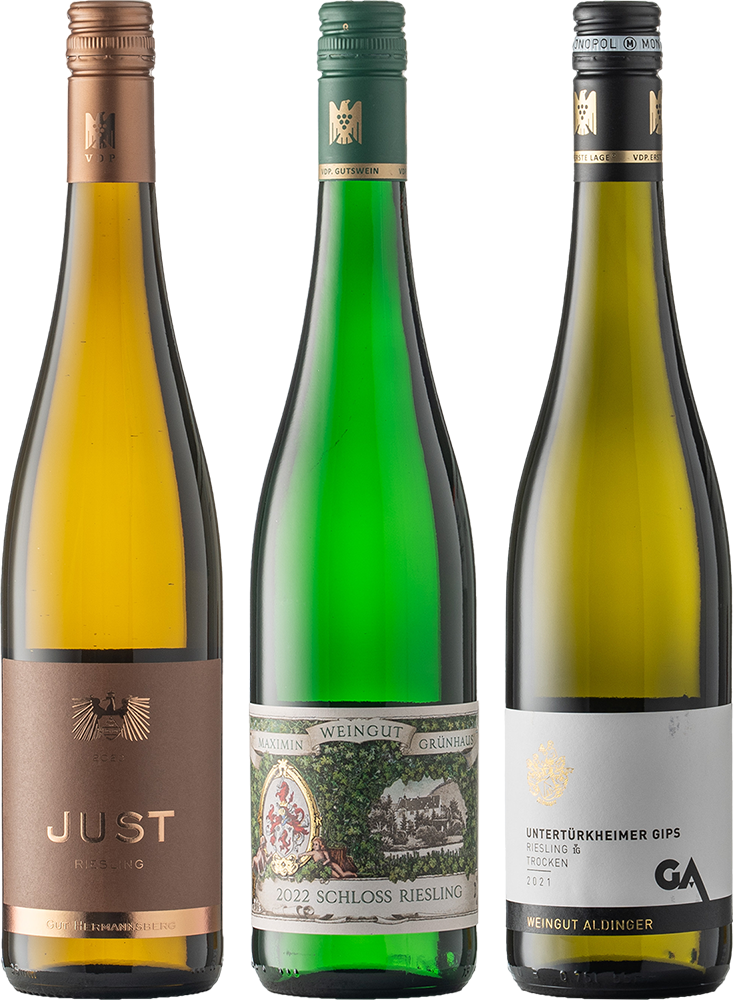 Weinset: Riesling Deutschland